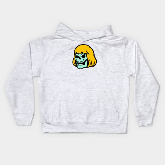 Skeleman Kids Hoodie by locustyears